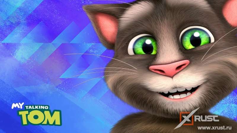 "Говорящий Том" игра, в которой кот повторяет слова