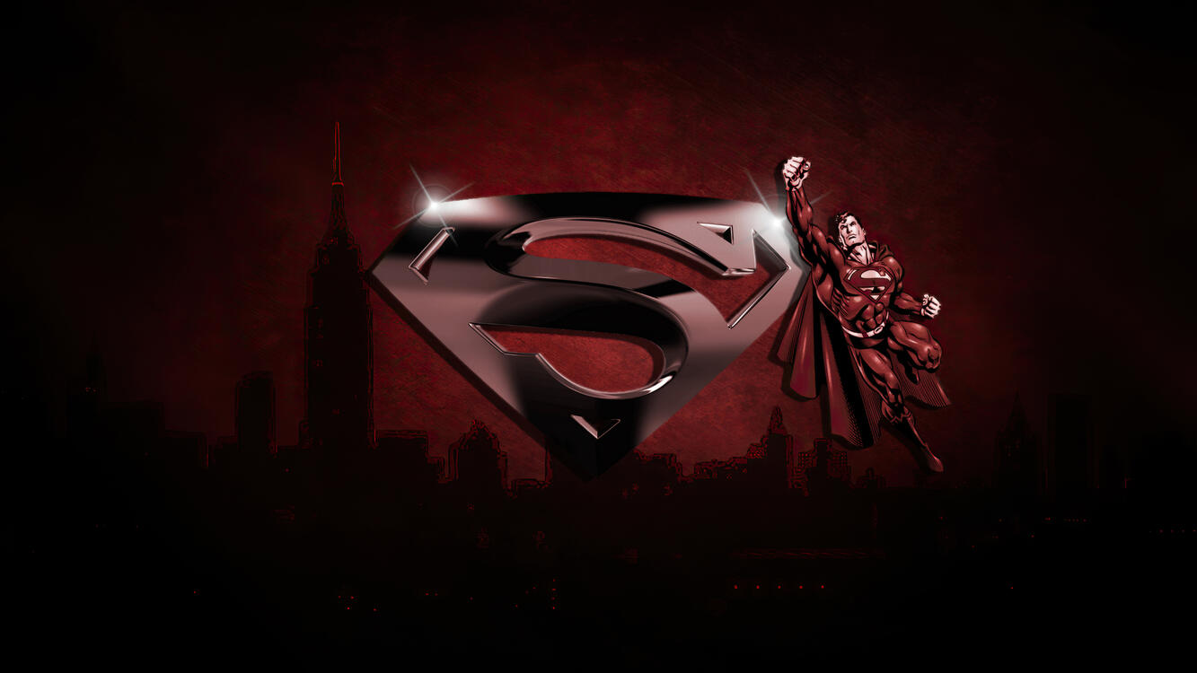 Фото бесплатно логотип, лого, супермен