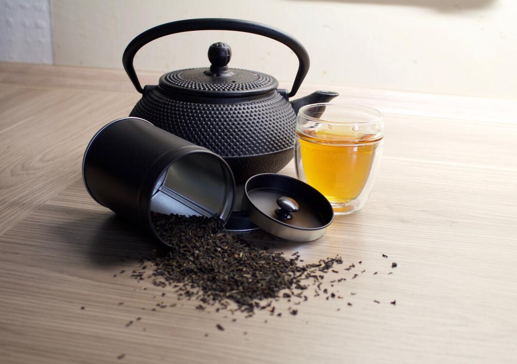 Фото бесплатно обои чай, чайник, стакан