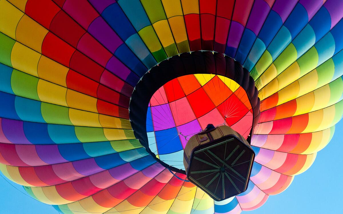 Фото бесплатно воздушный шар, красочный, разноцветный