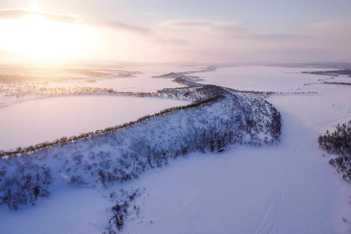 Фото бесплатно зима, снег, пейзаж
