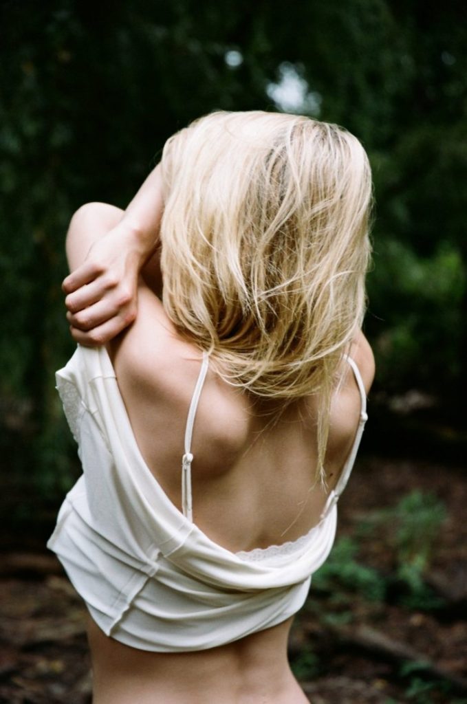 Блонд со спины (100 фото)